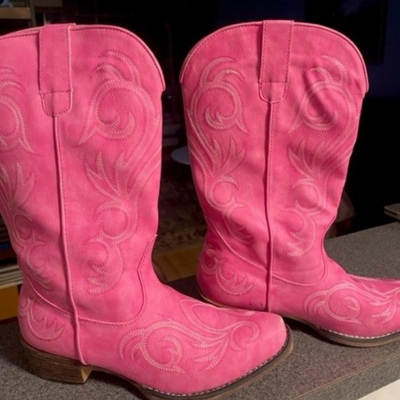 Riley Wilson Roper Shoes | Roper Womens Riley Western Boots Snip Toe | Poshmark